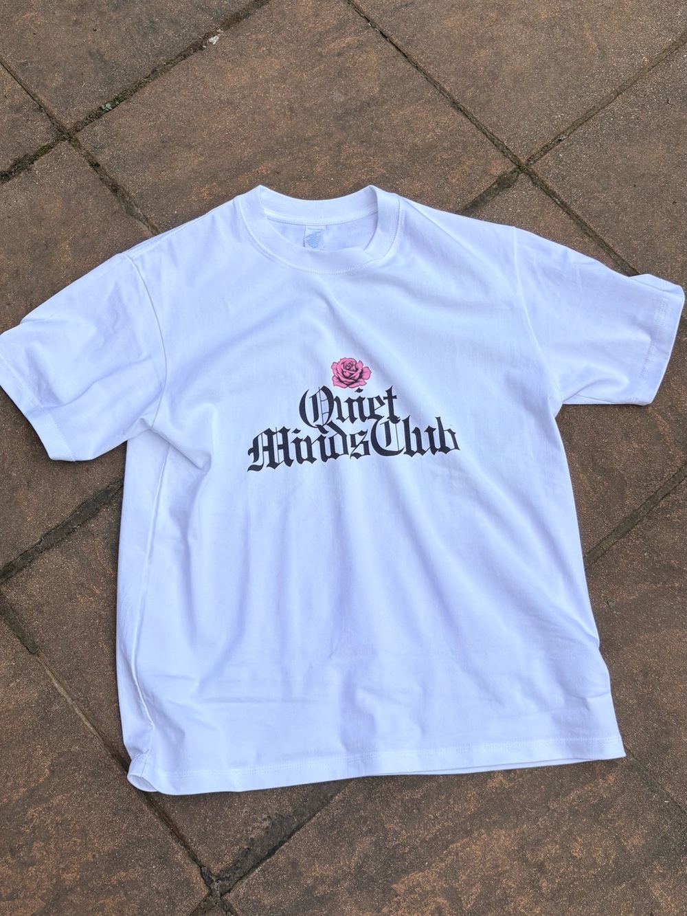 White Graphic Tee